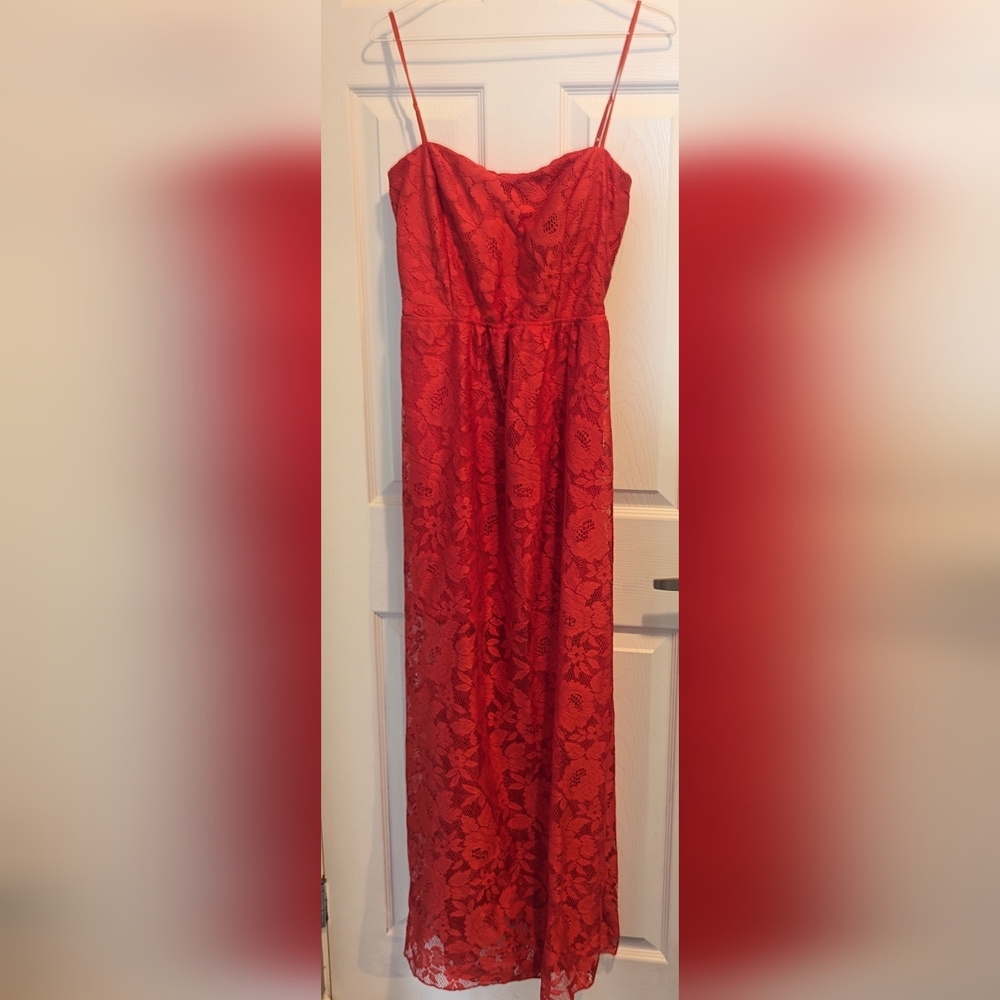 Orange dress